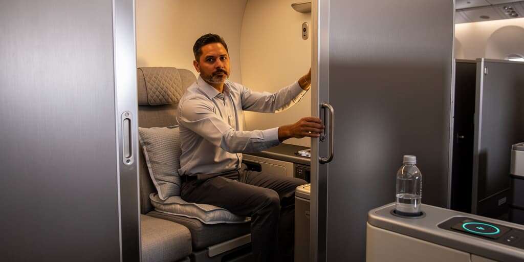 American Airlines unveils first retrofitted 777-300ER with 70 new Flagship Suites and privacy doors