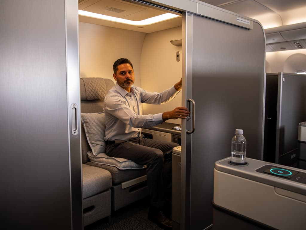 American Airlines unveils first retrofitted 777-300ER with 70 new Flagship Suites and privacy doors