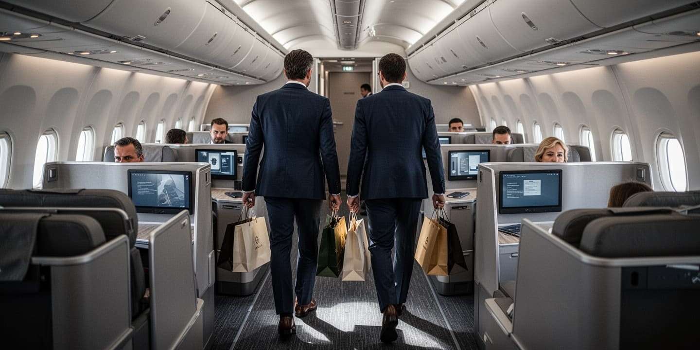 AA CEOs fly business class, spark privilege debate