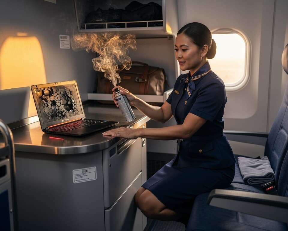Laptop battery fire on American Airlines flight injures passenger, exposes regulatory gap