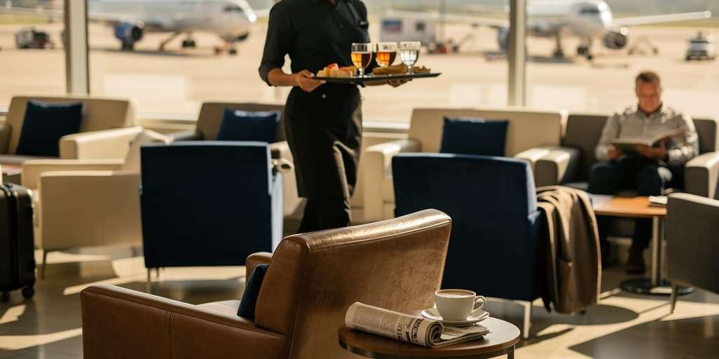 Amex and Capital One tie for top airport lounge in JD Power 2026 study — crowding still a major issue