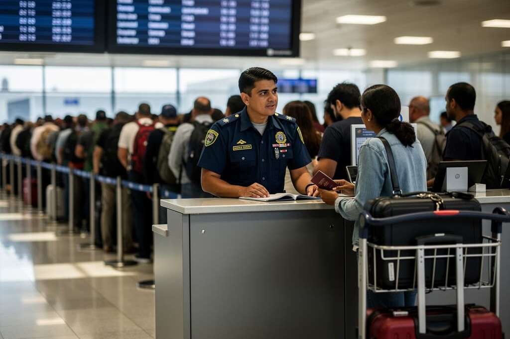 Australian airports hit by major e-gate outage, sparking chaos and huge queues for travelers