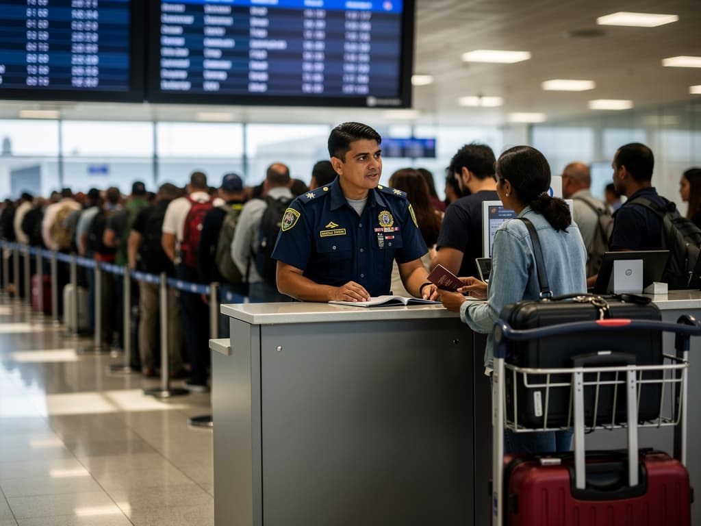Australian airports hit by major e-gate outage, sparking chaos and huge queues for travelers