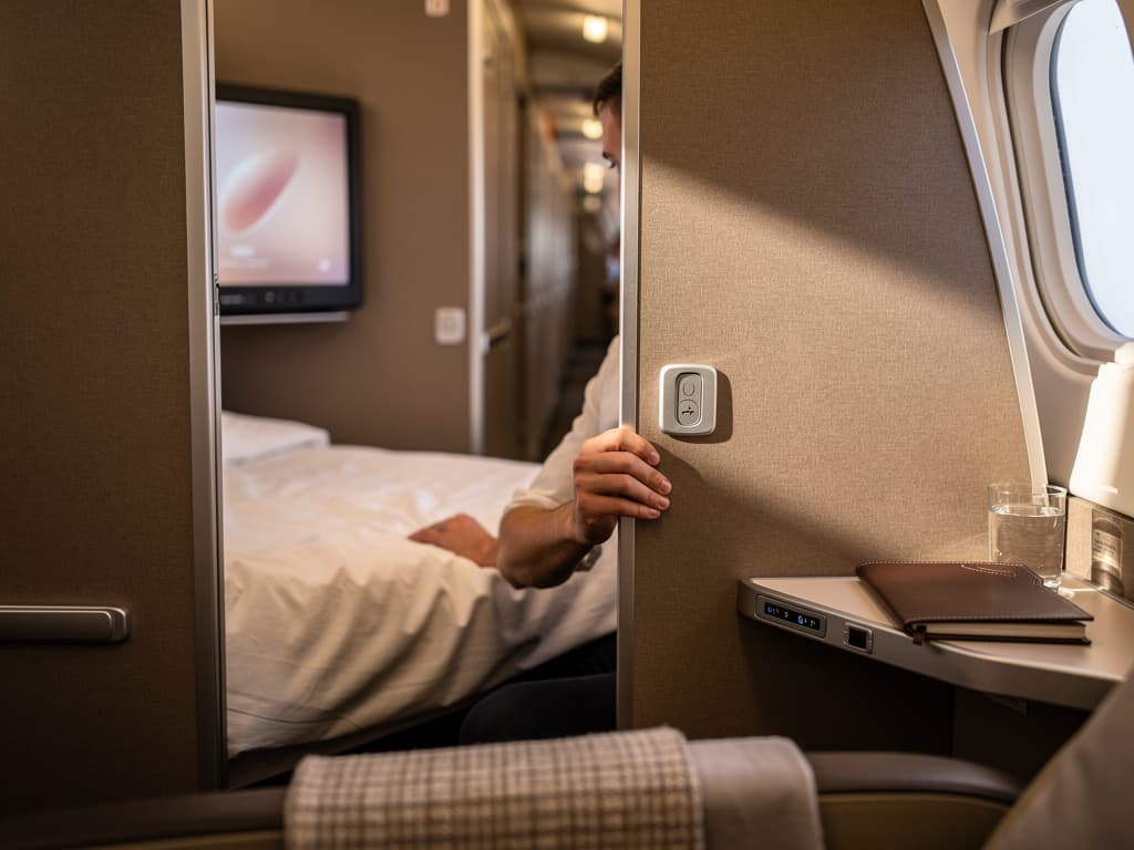 Five business suites so secluded passengers forget anyone else is onboard