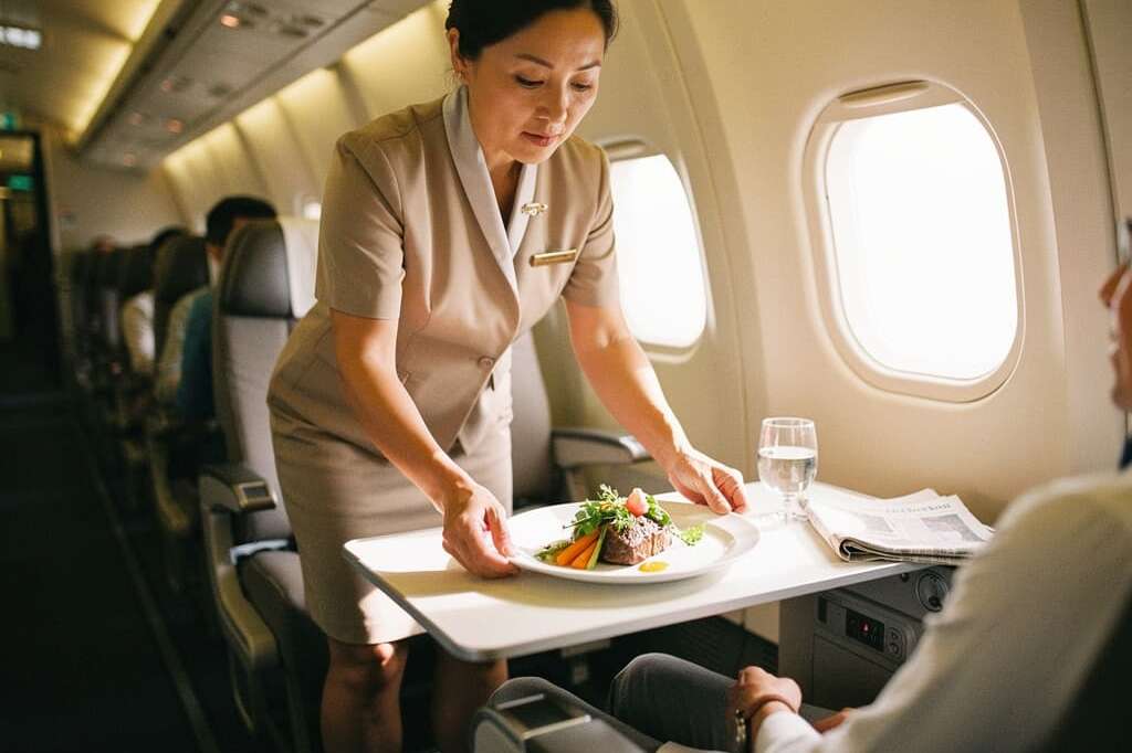 Chinese airlines introduce paid in-flight meals, sparking debate over economy dining standards