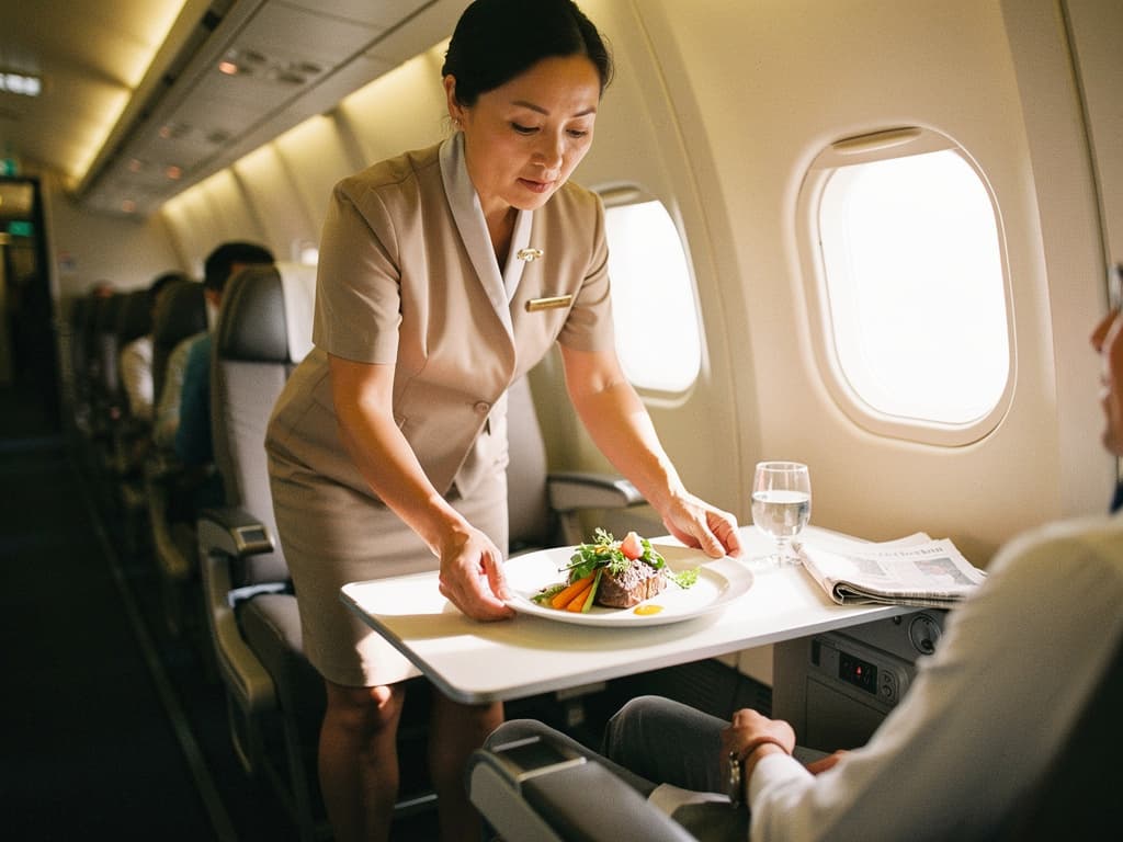 Chinese airlines introduce paid in-flight meals, sparking debate over economy dining standards
