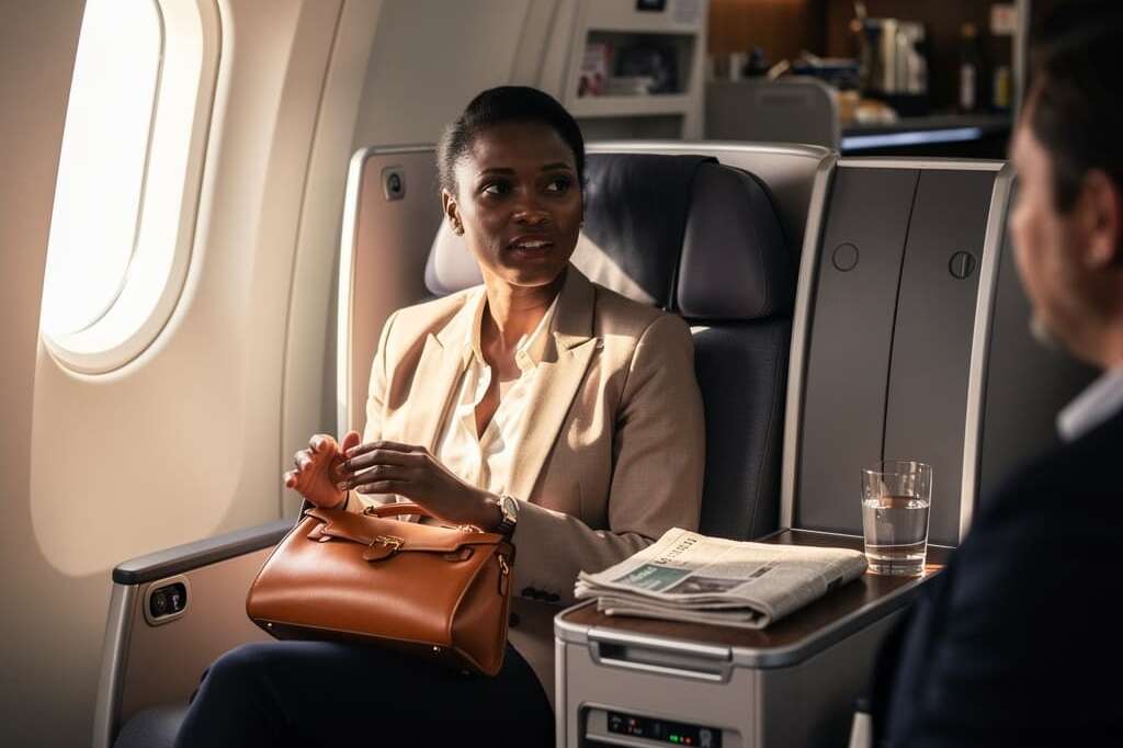 Delta business class 'rich mom' act goes viral after passenger's gatekeeping question