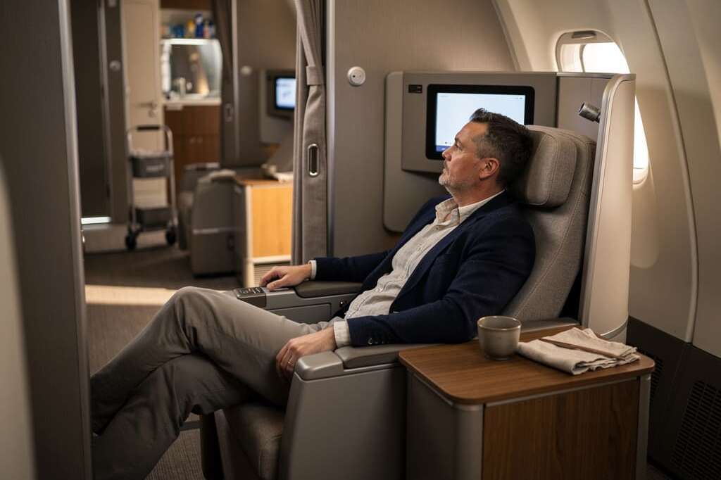 Qantas unveils new business suites with sliding doors on A321XLRs and 787 Dreamliners