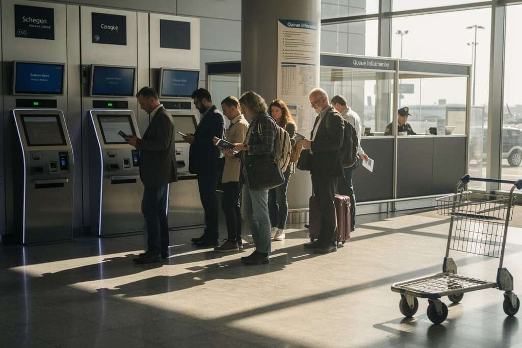 Ryanair demands EU restore border check flexibility, blames 'malfunctioning kiosks' for airport chaos