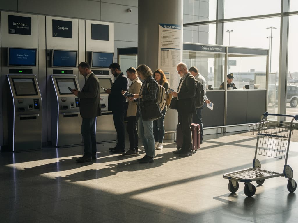 Ryanair demands EU restore border check flexibility, blames 'malfunctioning kiosks' for airport chaos