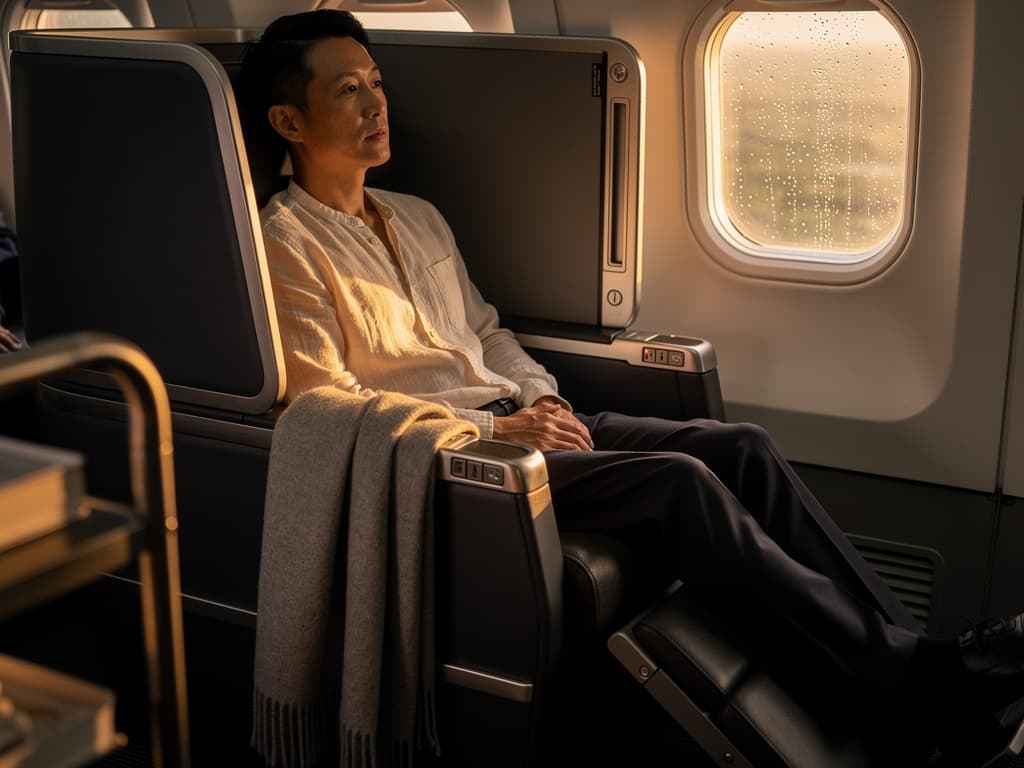 STARLUX A350-1000 Business Class features NASA-inspired Zero G recline for ultimate comfort