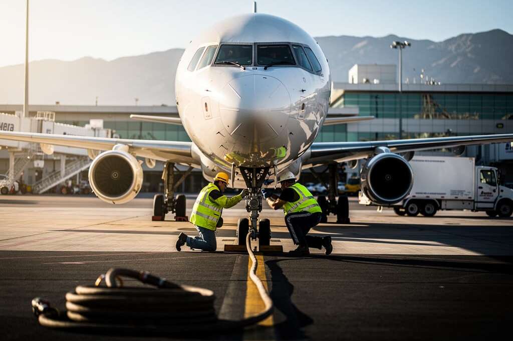 United 757 makes 'terrifying' emergency landing in Las Vegas after engine issue
