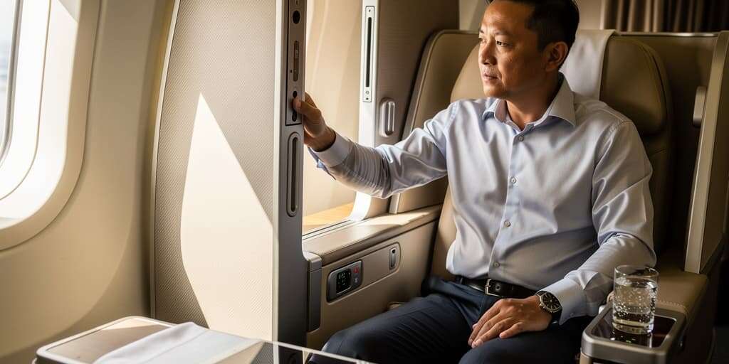 United Polaris suites get privacy doors as airlines race to offer fully enclosed first class