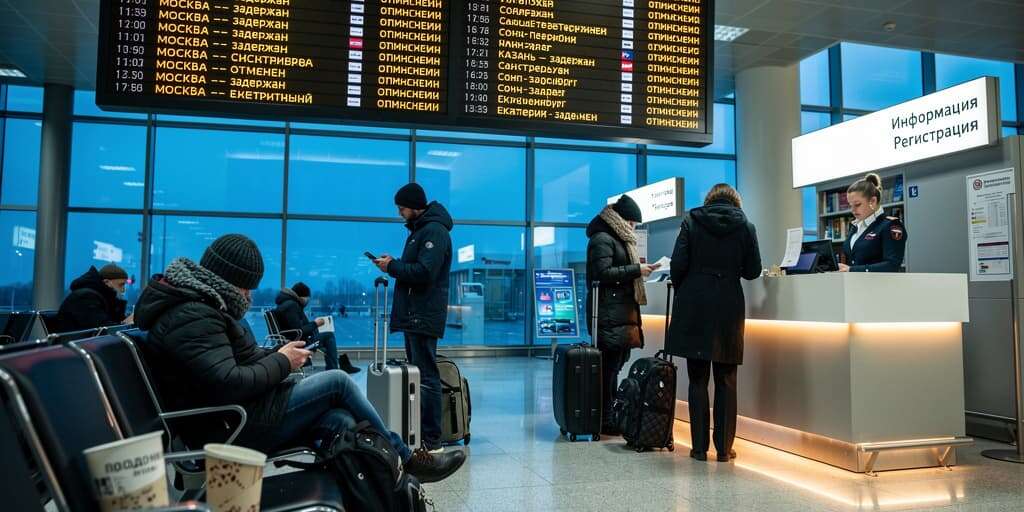 Moscow Vnukovo Airport shutdown strands Turkish Airlines passengers after airspace restrictions