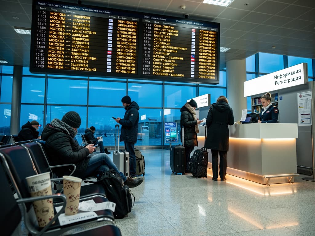 Moscow Vnukovo Airport shutdown strands Turkish Airlines passengers after airspace restrictions